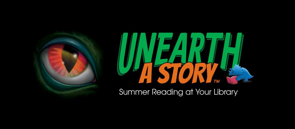 Unearth a Story summer reading 2026 theme